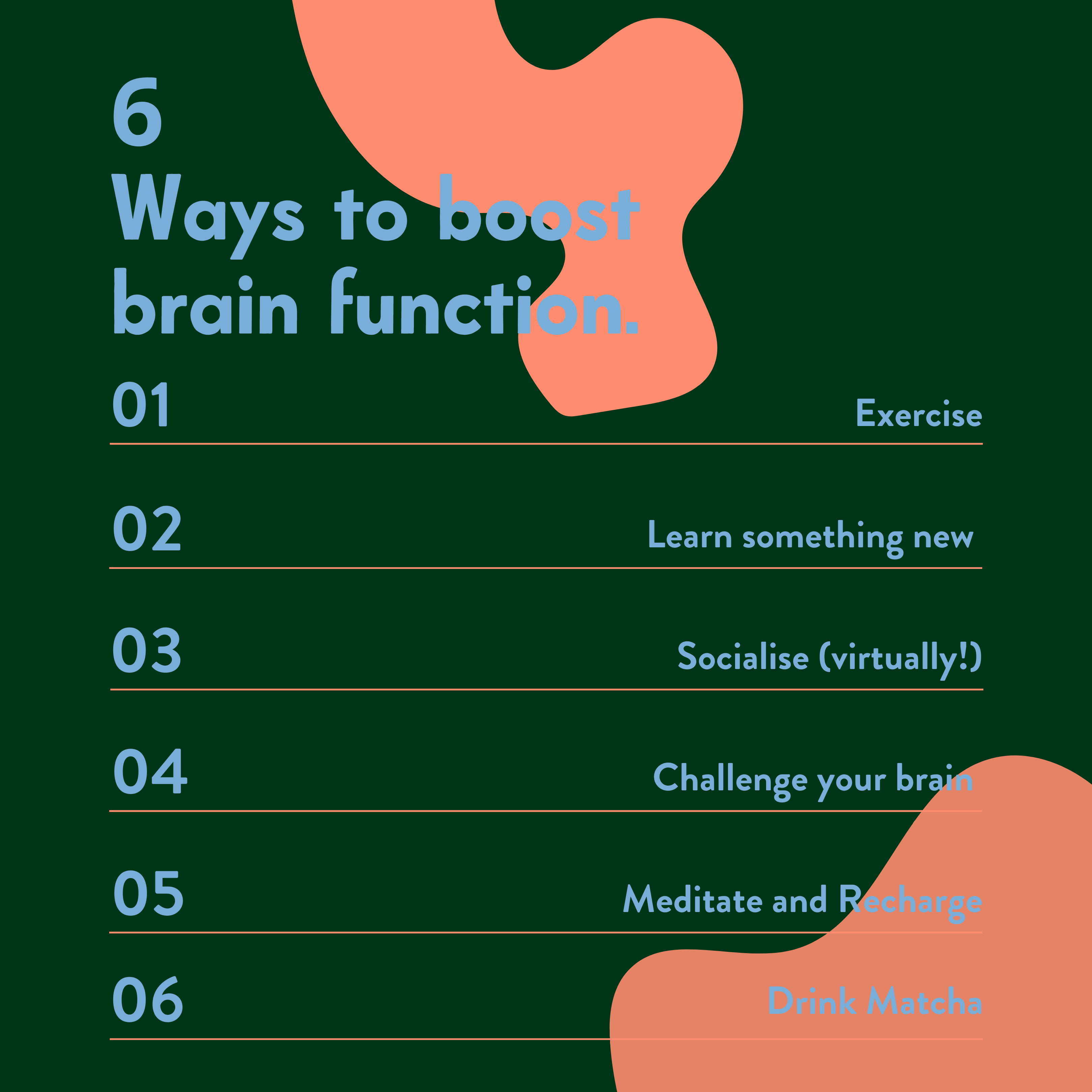 Boosting brain function