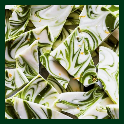 MATCHA TAHINI WHITE CHOC