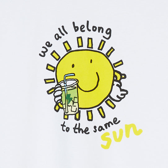 JENKI x Mira Mikati - 100% Cotton ‘We All Belong to the Same Sun’ T-shirt